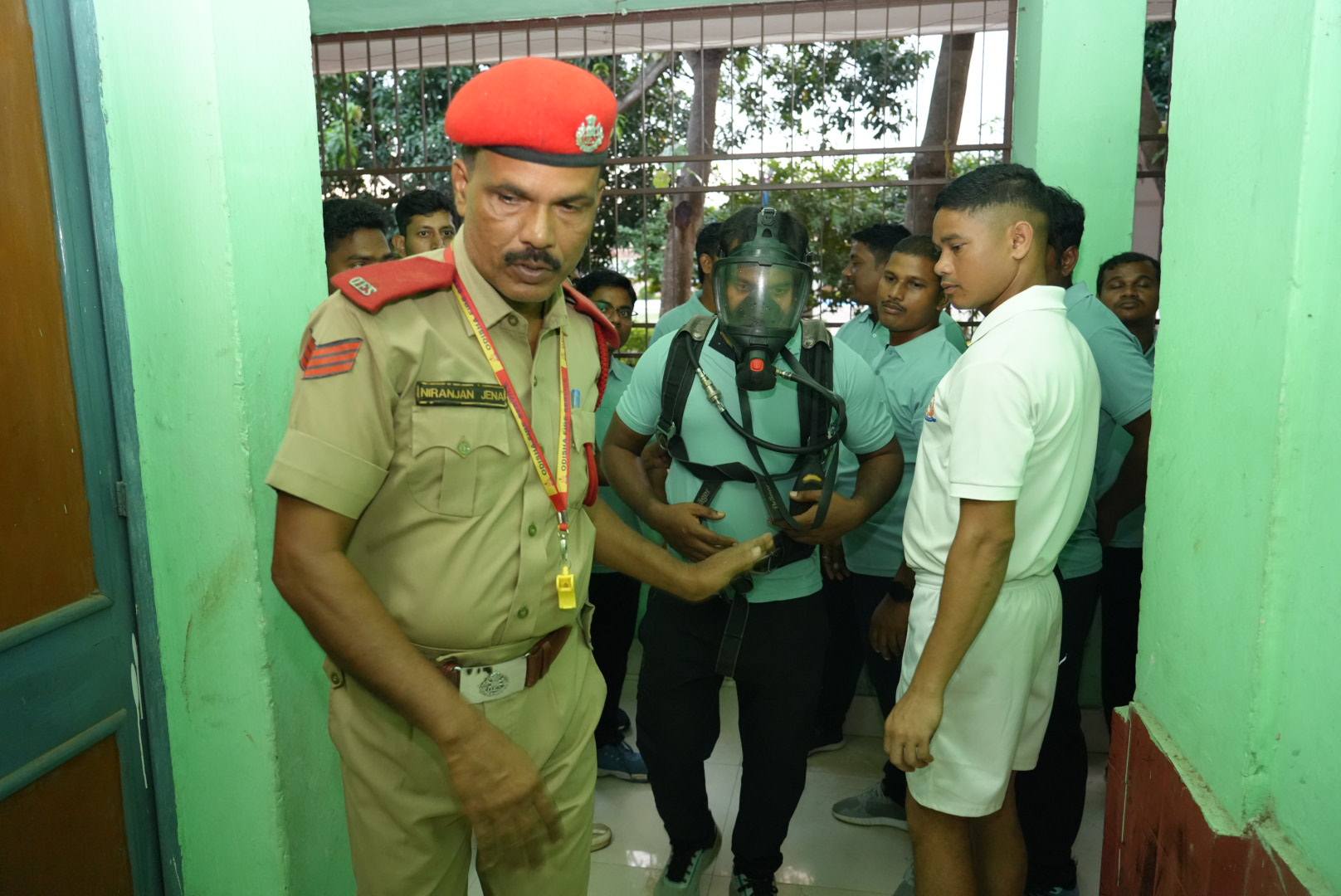 Training programme on fire safety